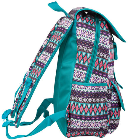 Рюкзак BRAUBERG для старшеклассников/студентов/молодежи, узоры, "Ромб", 15 литров, 34х25,5х12,5 см, 226358