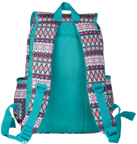 Рюкзак BRAUBERG для старшеклассников/студентов/молодежи, узоры, "Ромб", 15 литров, 34х25,5х12,5 см, 226358