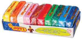 Пластилин на растительной основе JOVI (Испания), 10 цветов, 500 г, 70/10S