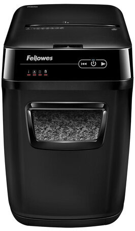 Уничтожитель (шредер) с автоподачей FELLOWES AUTOMAX 200M, 5 уровень секретности, 2x14 мм, 32 л, FS-46563