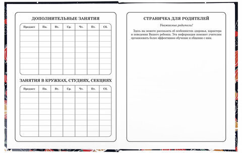 Дневник 1-4 класс 48 л., твердый, ЮНЛАНДИЯ, глянцевая ламинация, с подсказом, "Flower Girl", 106354