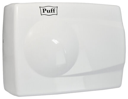Сушилка для рук PUFF-8828W, 1500 Вт, металлическая, белая, 1401.333