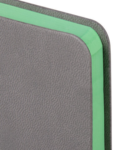 Ежедневник недатированный А5 138х213мм BRAUBERG "Metropolis Mix", под кожу, 136 л., серый, 113297