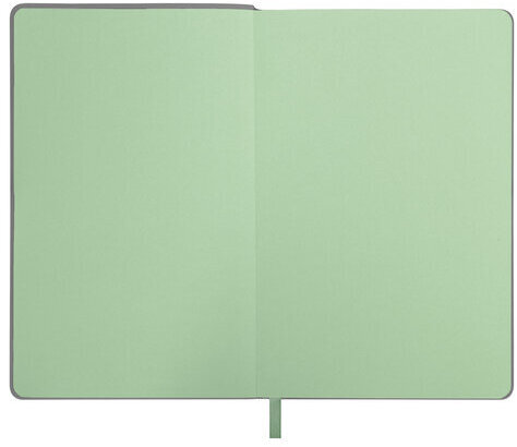 Ежедневник недатированный А5 138х213мм BRAUBERG "Metropolis Mix", под кожу, 136 л., серый, 113297