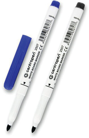 Доска двусторонняя маркерная А4 (297х210 мм), БЕЛАЯ/ЛИНИЯ, 2 маркера + салфетка, CENTROPEN, 7719, 5 7719 0201