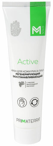 Крем регенерирующий 100 мл M SOLO ACTIVE для кожи, питание и восстановление, 8837
