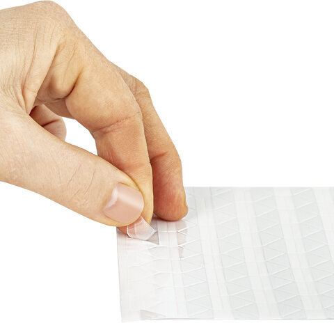 Уголки для фотографий САМОКЛЕЯЩИЕСЯ, 408 штук, 4 листа в наборе, BRAUBERG, 391311