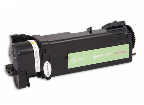 Тонер-картридж CACTUS (CS-PH6140M) для XEROX Color Phaser 6140, пурпурный, ресурс 2000 стр.