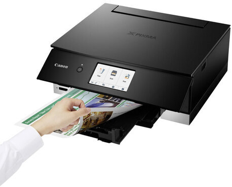 МФУ струйное CANON PIXMA TS8340 "3 в 1" А4, 15 изобр./мин, 4800х1200, ДУПЛЕКС, Wi-Fi, печать без полей, 3775C007
