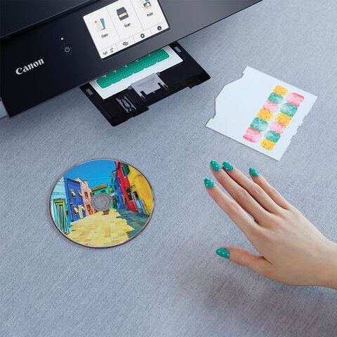 МФУ струйное CANON PIXMA TS8340 "3 в 1" А4, 15 изобр./мин, 4800х1200, ДУПЛЕКС, Wi-Fi, печать без полей, 3775C007