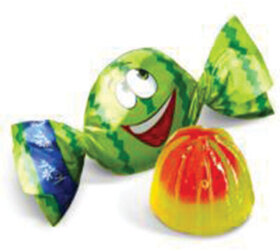 Конфеты желейные ЖИВИНКА со вкусом арбуза, 1000 г, пакет, 9287