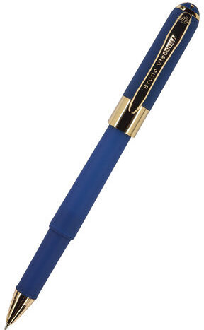 Ручка шариковая BRUNO VISCONTI Monaco, темно-синий корпус, узел 0,5 мм, линия 0,3 мм, синяя, 20-0125/07