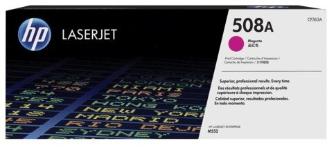 Картридж лазерный HP (CF363A) LaserJet Pro M552/M553, №508A, пурпурный, оригинальный, ресурс 5000 страниц
