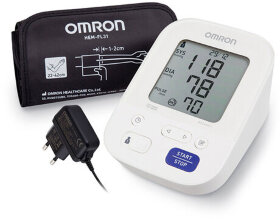 Тонометр OMRON M3 Comfort (HEM-7155-ALRU) манжета 22-42см, автоматический, на плечо, адаптер питания