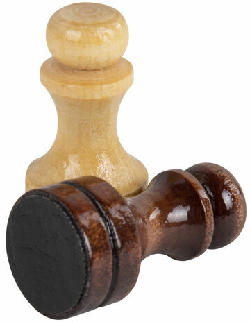 Шахматы, шашки, нарды 3 в 1 деревянные, лакированные, глянцевые, доска 40х40 см, ЗОЛОТАЯ СКАЗКА, 665364