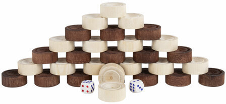 Шахматы, шашки, нарды 3 в 1 деревянные, лакированные, глянцевые, доска 40х40 см, ЗОЛОТАЯ СКАЗКА, 665364