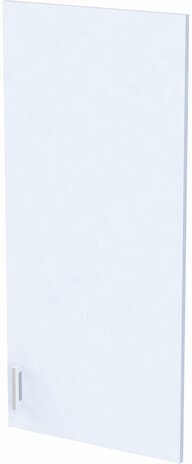 Дверь ЛДСП средняя "Арго", 510х18х1120 мм, серый, А-621