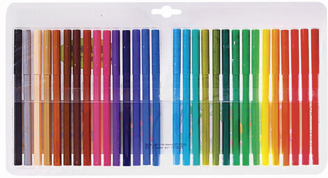 Фломастеры 30 ЦВЕТОВ CENTROPEN "Washable", смываемые, вентилируемый колпачок, 7790/30TP, 7 7790 3085