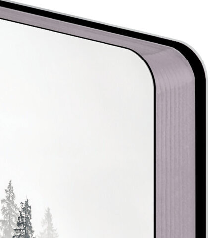 Ежедневник датированный 2025 А5 138x213 мм BRAUBERG "Vista", под кожу гибкий, "Туман", 115868