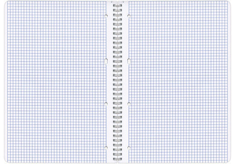 Тетрадь А4, 96 л., BRAUBERG, гребень, клетка, обложка картон, "INDAY", 400528