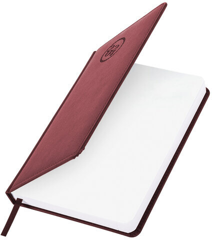 Ежедневник датированный 2024 А5 138x213 мм, BRAUBERG "Favorite", под кожу, бордовый, 114822