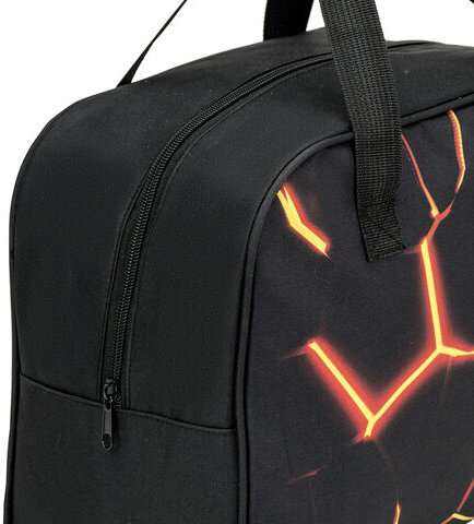 Сумка для занятий BRAUBERG с ручками, 35x25x15 см, "Keep out", 272378