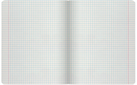 Тетрадь А5 96 л. АЛЬТ скоба, клетка, гибридный лак, "Авокадо" (5 видов), 7-96-980