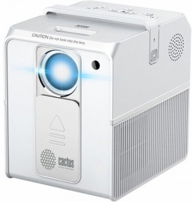Проектор CACTUS CS-PRC.04WT.WUXGA-A, LCD, 1920x1080, 16:9, 3500 лм, 1000:1, 1,35 кг, серебряный