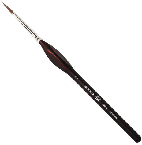 Кисти художественные набор 12 шт., синтетика, BRAUBERG ART CLASSIC, ЭРГОНОМИЧНЫЕ, 200951