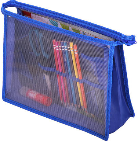 Папка для труда на молнии BRAUBERG А4, 2 отделения, органайзер, "Geometry", 270980