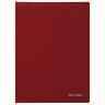 Папка 100 вкладышей BRAUBERG "Office", красная, 0.8 мм, 271334