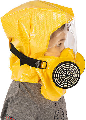 Самоспасатель фильтрующий универсальный малогабаритный, от 7 лет, от 15 минут защиты, Шанс-ЕД