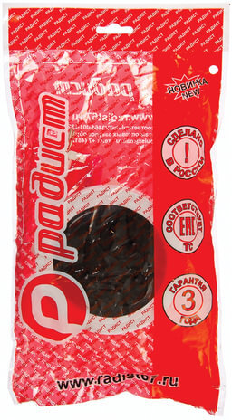 Удлинитель-рулетка РАДИСТ ЭКОНОМ Р16-008, 3 розетки без заземления, 5 м, 2х0,75 мм, 1300 Вт, белый, 323