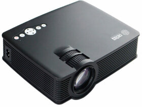 Проектор CACTUS CS-PRE.09B.WVGA, LCD, 1024x600, 16:10, 1200 лм, 350:1, 1,5 кг