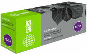 Картридж лазерный CACTUS (CS-TN2375X) для Brother DCP L2500/L2520/L2540/L2560, ресурс 5200 страниц