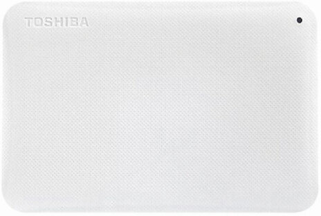 Внешний жесткий диск TOSHIBA Canvio Ready 2TB, 2.5", USB 3.0, белый, HDTP220EW3CA