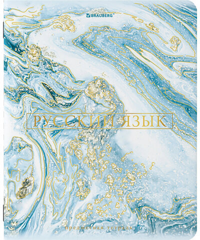 Тетради предметные со справочным материалом, КОМПЛЕКТ 10 ПРЕДМЕТОВ, "PASTEL", 48 л., SoftTouch, фольга, BRAUBERG, 404031