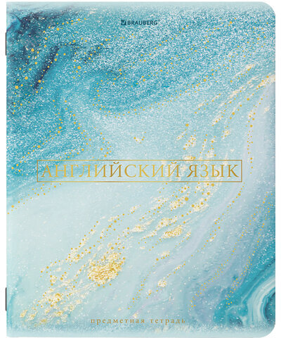 Тетради предметные со справочным материалом, КОМПЛЕКТ 10 ПРЕДМЕТОВ, "PASTEL", 48 л., SoftTouch, фольга, BRAUBERG, 404031