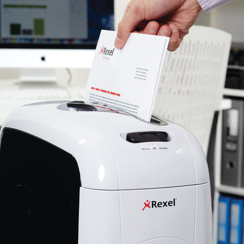 Уничтожитель (шредер) REXEL STYLE+, 4 уровень секретности, фрагменты 4x24 мм, 7 листов, 12 л, 2101944EU