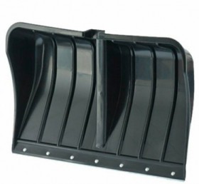 Лопата снеговая 54х37 см БЕЗ ЧЕРЕНКА &quot;БОГАТЫРЬ&quot; СУПЕРПРОЧНАЯ, БОЛЬШАЯ, планка на клепках, ГРАНДМАСТЕР, 700337