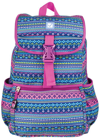 Рюкзак BRAUBERG для старшеклассников/студентов/молодежи, узоры, "Орнамент", 15 литров, 34х25,5х12,5 см, 226359