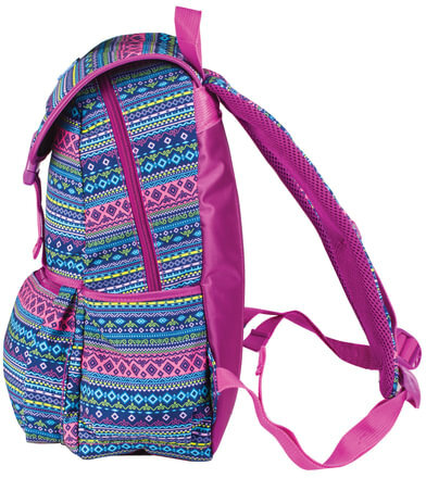 Рюкзак BRAUBERG для старшеклассников/студентов/молодежи, узоры, "Орнамент", 15 литров, 34х25,5х12,5 см, 226359