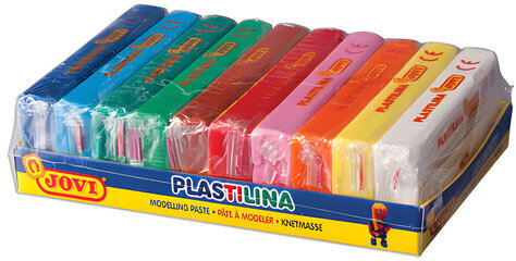 Пластилин на растительной основе JOVI (Испания), 10 цветов, 1500 г, 71/10S