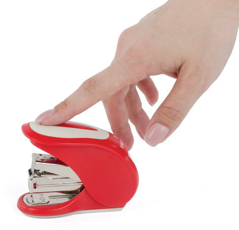 Степлер ЭНЕРГОСБЕРЕГАЮЩИЙ №24/6, 26/6 BRAUBERG "Easy Press", до 30 листов, БЕЗ УСИЛИЙ, 226842