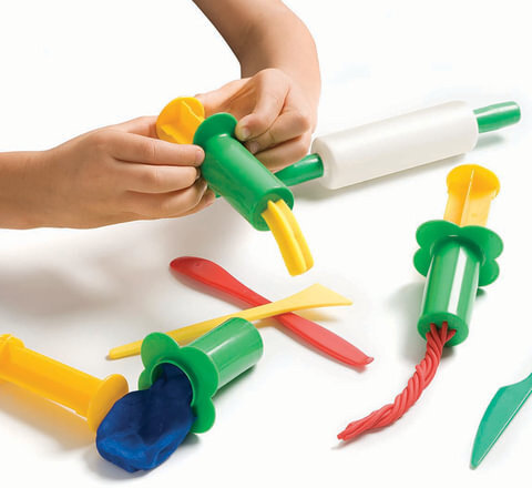 Пластилин на растительной основе JOVI (Испания), набор, "Огород", 5 цветов, 20 предметов, 476