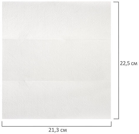 Полотенца бумажные 200 шт., LAIMA (H2) PREMIUM, 2-слойные, белые, КОМПЛЕКТ 21 пачка, 22,5х21,3 см, Z-сложение, 111339