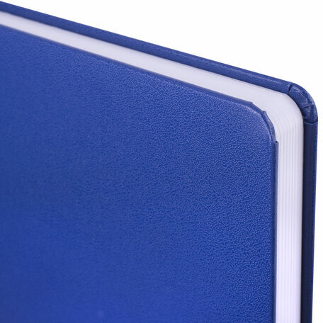 Ежедневник недатированный А5 (138x213 мм) BRAUBERG "Select", балакрон, 160 л., синий, 111664