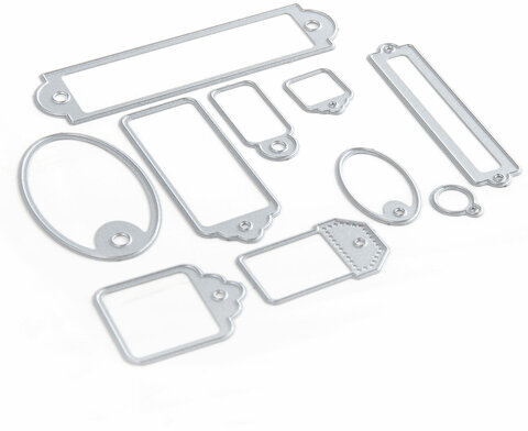Ножи "Бирки" для Машинки для вырубки и тиснения ОС-5, 10 штук, ОСТРОВ СОКРОВИЩ, 663823, 861-012-015