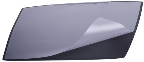 Коврик-подкладка настольный для письма (650х520 мм), c прозрачным листом, черный, DURABLE (Германия), 7201-01
