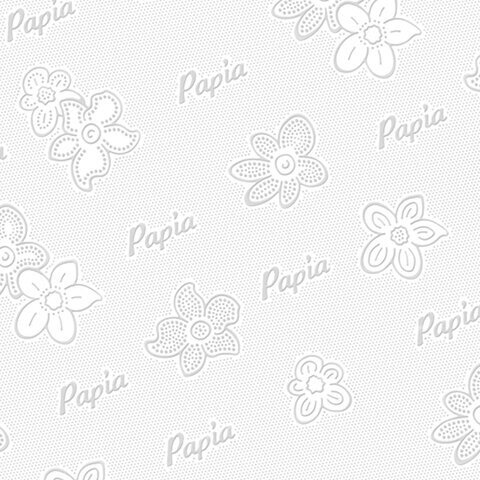 Бумага туалетная, спайка 8 шт., 3-слойная (8х17 м) Papia Professional, белая, 5060404